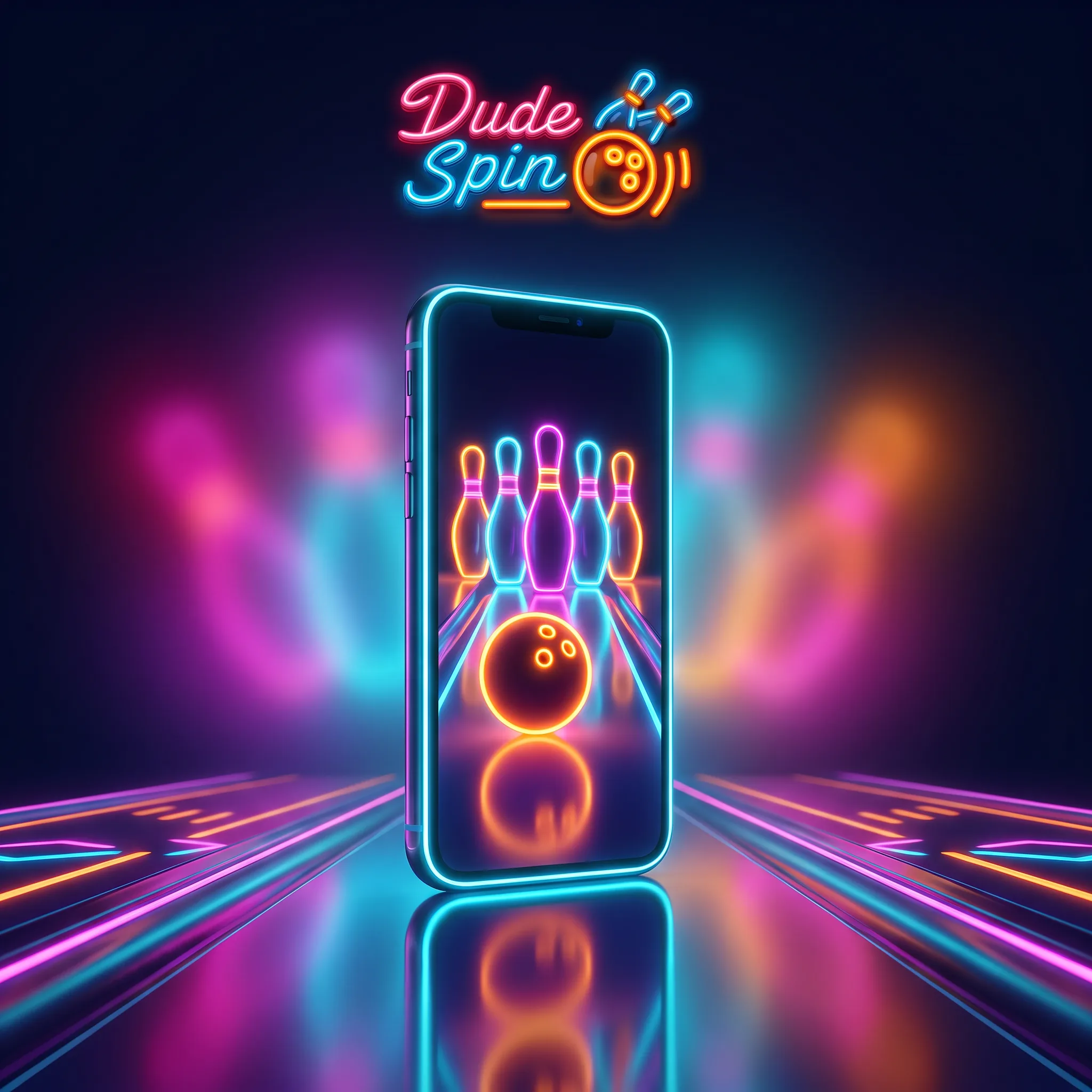 Dude Spin Casino in de browser op een telefoon